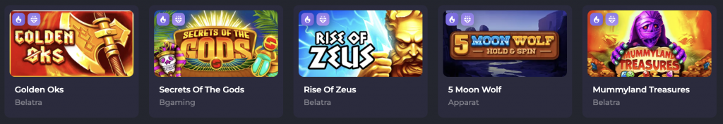 Types of Online Games at Spinago Casino